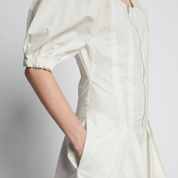 Proenza Schouler White Label Cotton Linen Mini Dress - Picture 2 of 10